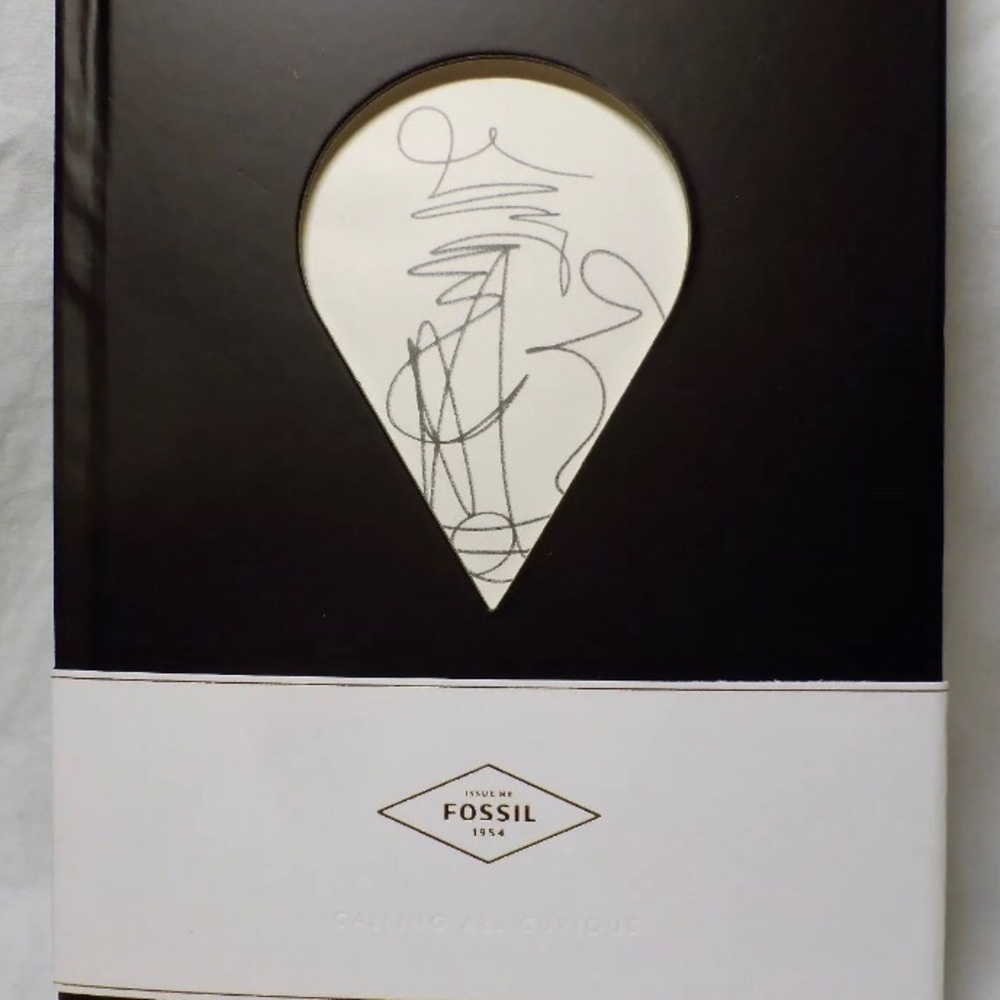 Fossil NEW Hardcover Journal/Notebook
